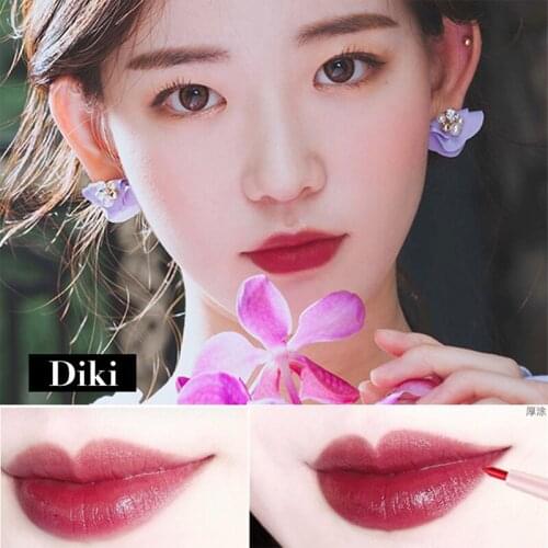 Lip Liner Double-headed Easy To Draw Easy To Paint Waterproof Not Easy To Fade Not Easy To Stick Cup With Brush Lip Makeup TSLM1