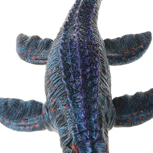 C5AA Simulation Static Marine Animal Model Ornaments Movable Jaw Mosasaur Kids Toy