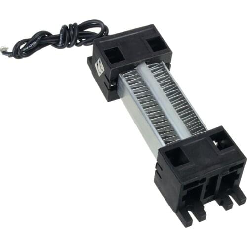 220V 100W Surface Insulated Ceramic Thermostatic PTC Heating Element Electric Air Heater 11.5 x 3.5cm AC/DC