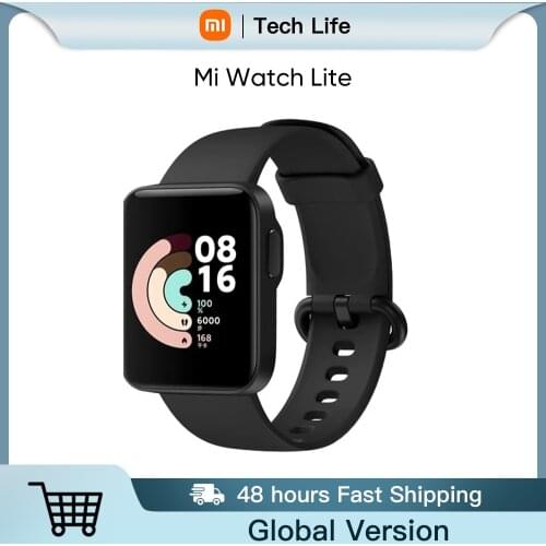Global Version Xiaomi Mi Watch Lite Bluetooth Smart Watch GPS 5ATM Waterproof SmartWatch Fitness Heart Rate Monitor mi band