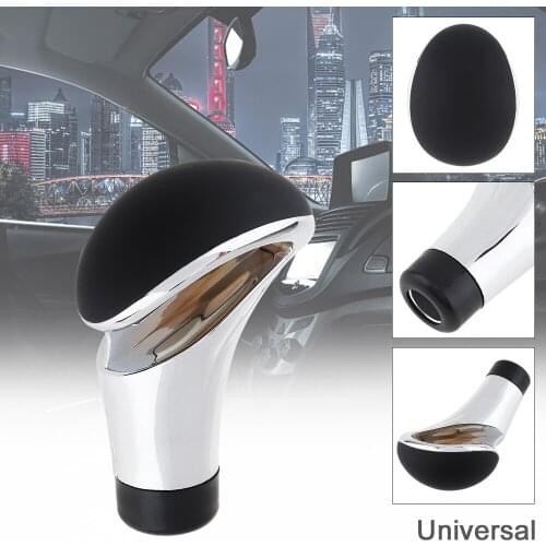 Universal Metal Car Refit Manual Transmission Gear Shift Handball Knob with Four Plastic Adapter Special Wrench Mounting Screws