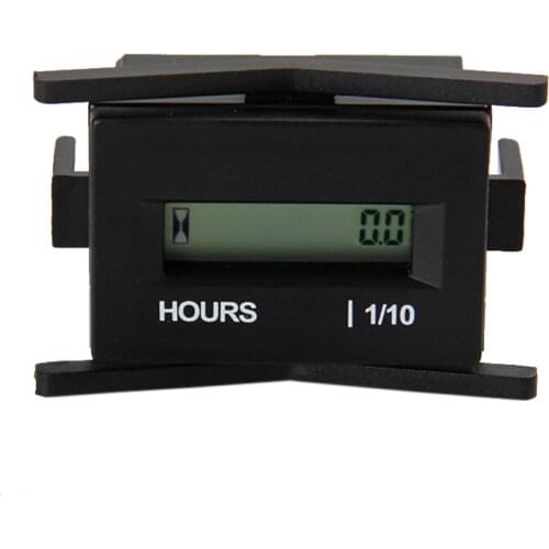 Water proof Digital Hour Meter hour meter counter powered Engine For DC 4.5V 12V 24V 36V 40V 60V RL-HM010A