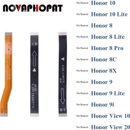 Main Board Motherboard LCD Display Connect Flex Cable Ribbon For Huawei Honor 10 20i 8 8C 8X 9 9X 9i 20 Lite Pro View 10pcs/lot