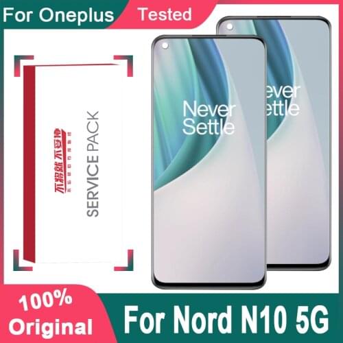 100% Tested 6.49'' IPS LCD For OnePlus Nord N10 5G LCD Display Touch Screen Digitizer Assembly For OnePlus Nord N10 BE2029 Model