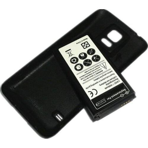 3x 6500mAh Extended Battery + Back Color Cover Case For SamSung Galaxy S5 SV I9600 I9602 SM-G900T G900V G900P G900A G900K