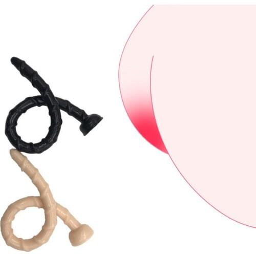 Extra-long 47cm Thread Anal Plug Women Vaginal Orgasm Masturbator Adult Suction Cup Anal Bead Big SM Anal Sex Toy For Woman