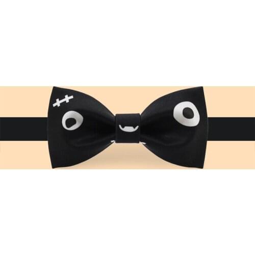 Free shipping 2019 new fashion casual mens man male Original handmade printed bow tie banquet party groom dress Coal ball slag