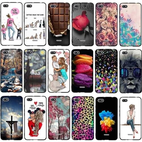 For Redmi 6A 6 A Redmi6a Case Soft Silicone TPU Coque For Xiaomi Redmi 6A Cover Love Patterned Capa For Redmi 6A Redmi6a Shell