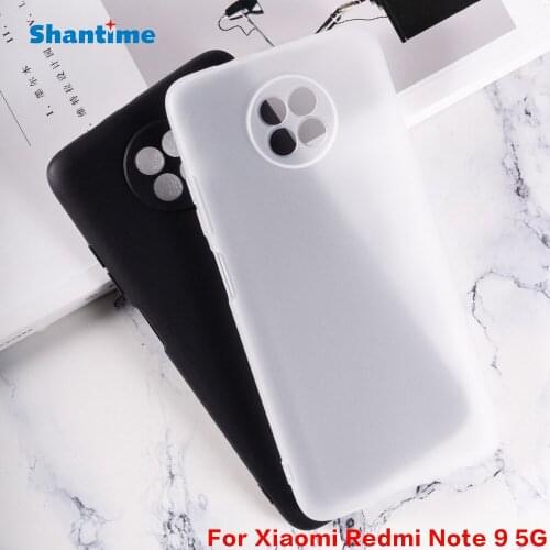 For Xiaomi Redmi Note 9 5G Gel Pudding Silicone Phone Protective Back Shell For Xiaomi Redmi Note 9T 5G Soft TPU Case