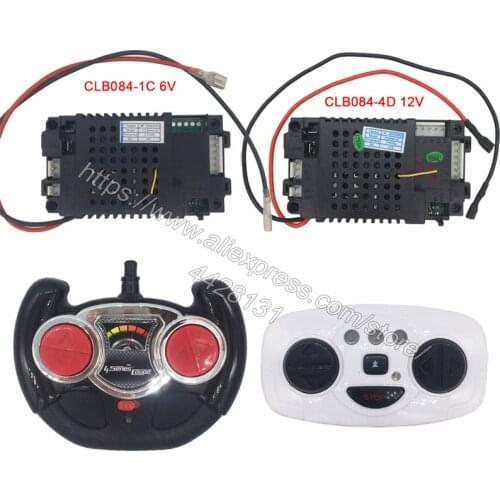 CLB084-4D childrens electric car 2.4G remote control receiver controller,12V and 6V CLB transmitter for baby car