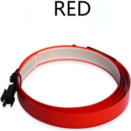 Colorful 3x100cm Tape EL tape EL Strip Glowing With DC 12V Inverter free shipping
