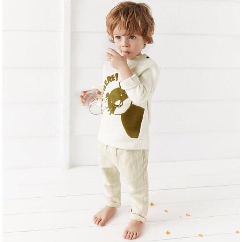 Quality Kids Sweaters Hoodies Bebe Girls Fleeces Sweatshirts Children 100% Terry Cotton Casual T-shirt Cartoon Baby Girl Clothes