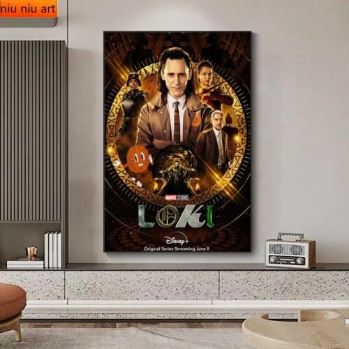 Marvel 2021 Loki Hit TV Series Propaganda Diamond Painting Diamond Mosaic Diamond Embroidery Cross Stitch Kits Home Decor