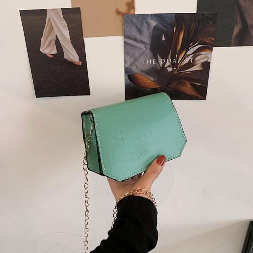 Mini Solid Color Handbags For Women High Quality Pu Leather Shoulder Bag Designer Female Crossbody Bag Brand Ladies Purse