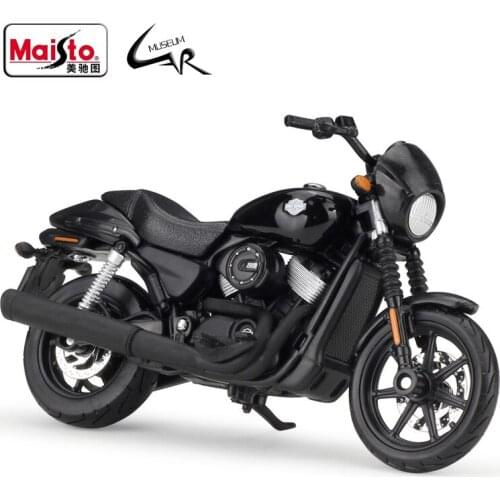 Maisto 1:18 Harley 2015 Street 750 Model Car Simulation Alloy Motorcycle Metal Toy Car Childrens Toy Gift Collection