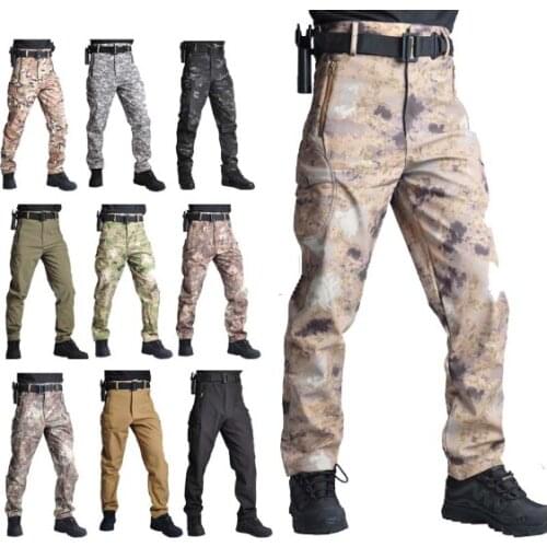 Men Hiking Pants Trekking Fishing Camping Climb Run Trousers Waterproof Outdoor Pants Windproof 4XL Breathable