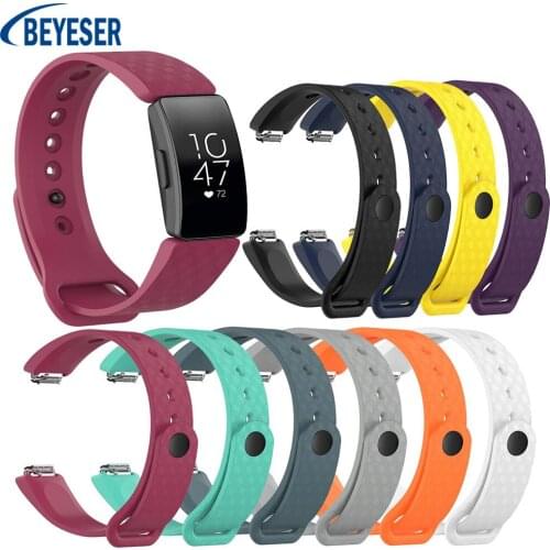 Soft Silicone Wristband Strap Bracelet For Fitbit Inspire HR/ ace2 Multi Colors Sport Smart watch Replacement Watch Wristband