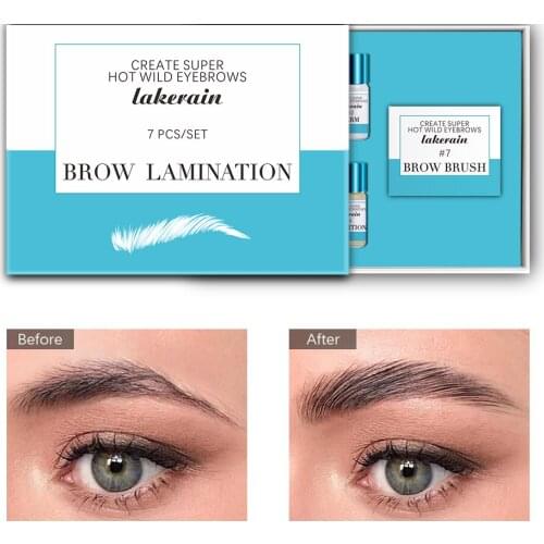 Semi-permanent Brow Lift Kit Eyebrow Lamination Kit Perming Setting Curling Brow Lamination Eyelash Lift Beauty Salon Home Use