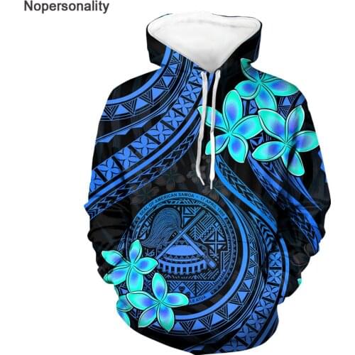 Nopersonality 3D Print Kanaka Polynesian Tribal New Fashion Women Harajuku Streetwear Funny Casual Hoodies/Sweatshirt/Jacket