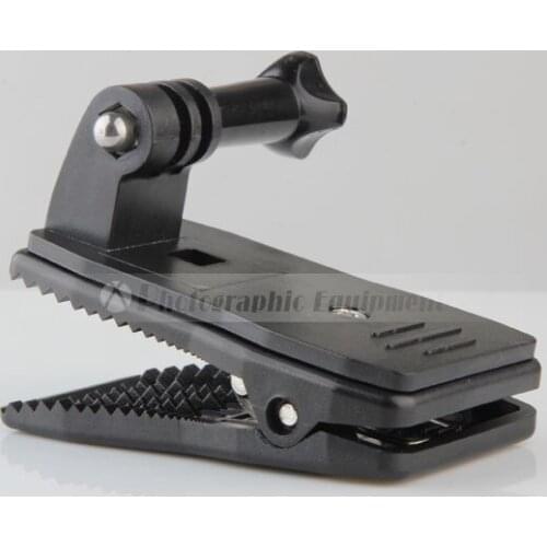 New 360 Rotatable Clip Mount Belt Knapsack Backpack Clamp for Gopro Hero 3 4 5 SJ4000 SJ5000 SJ6000 Sports Camera