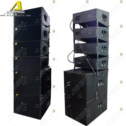 Professional audio Q1&Sub double 10inch two way mini lian array loudspeaker single 15 inch subwoofer line array PA speaker s