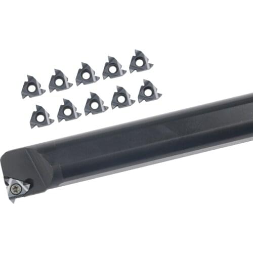 1PCS SNR0007K08-B SNR0025S16-B CNC External thread lathe tool 08IR/16IR/16NR KT1505/KT930S/PRC/IC880 Carbide inserts CNC Holder