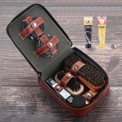 11Pcs/Set Sponge Brush Faux Leather Shoes Bags Sofa Care Buffing Polishing Kit