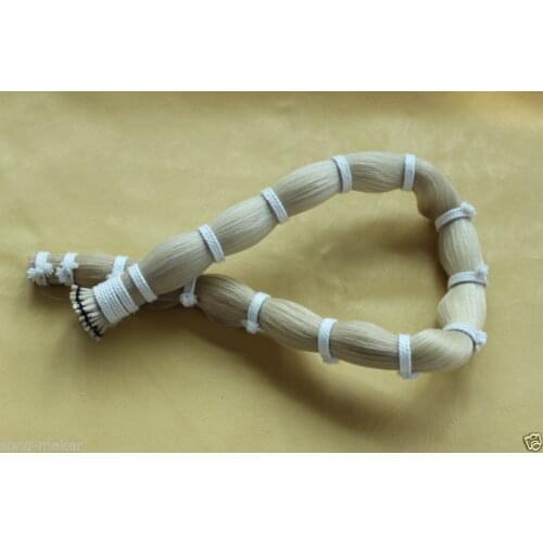 2kg bow horse hair natural Mongolian Horse Tail Bow Parts 75-79cm AA-1