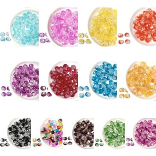 28EC Crystal Beads DIY Bracelet Necklace Beaded Jewelry Accessories Acrylic Beads