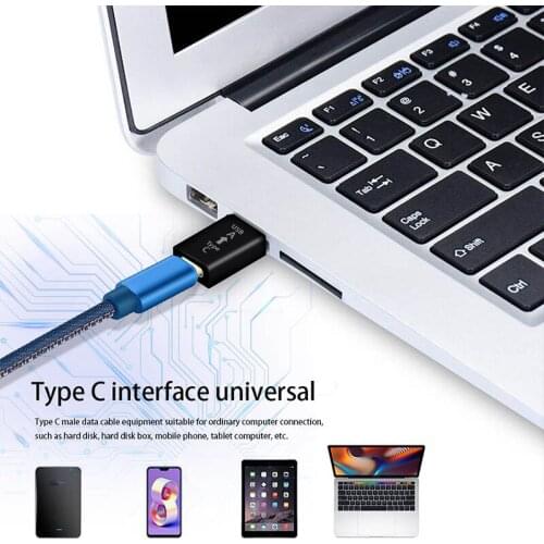 USB3.0 to TypeC adapter USB male to USB Type C female adapter portable and suitable for mobile phone charging adapters