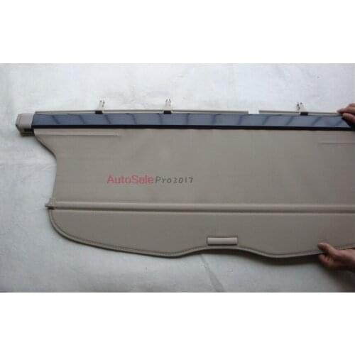 Aluminium alloy + Fabric Rear Trunk Security Shield Cargo Cover Rear Racks Accessories For Toyota Highlander 2009 2010 2011-2013