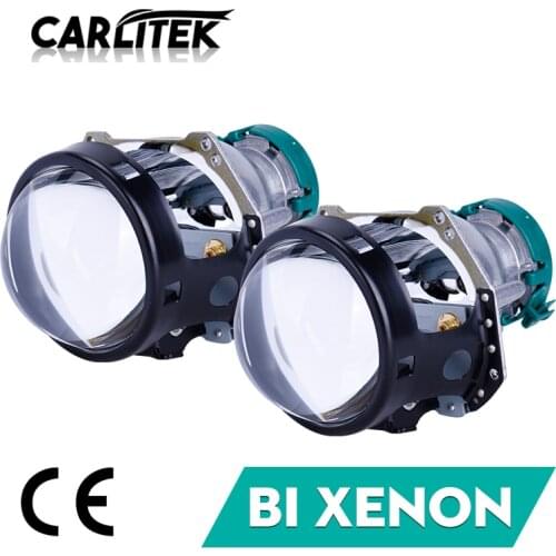 Carlitek D1S D2S D3S D4S led с линзой xenon lamp Bi xenon Projector Lens Headlight Replace For BMW E60 For Audi A6 Headlight Len