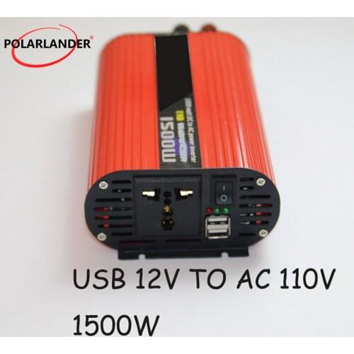 DC 12V to AC 110V/ Charger DC 24V to AC 220V/ Red Oval Dual USB DC 24V to AC 110V/ Auto DC 12V to AC 220V/ Power Inverter