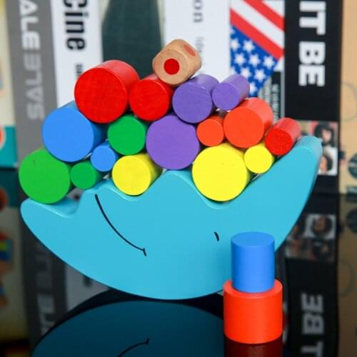 Wooden toys montessori Balance Game Baby Educational Toys For Children Color Resemblance Wooden Toy for kids wooden baby toys