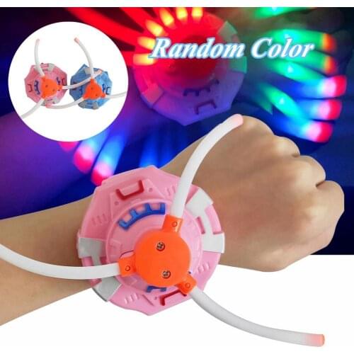 Windmill Watch LED Rotating with Music Flash Music Electric Light Up Windmill Watch for Kids