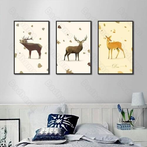Canvas Printing Painting Poster Home Decoration Living Room Mural Animals Oil Painting Bedroom Entrance Corridor Wall Painting