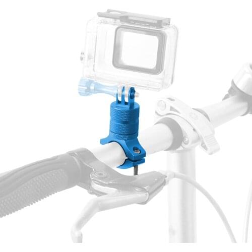 BGNing Aluminum Camera Mount 360Degree Rotating Bike Bicycle Bar Handlebar Clamp Clip Holder Bracket for Insta360 ONE X for OSMO