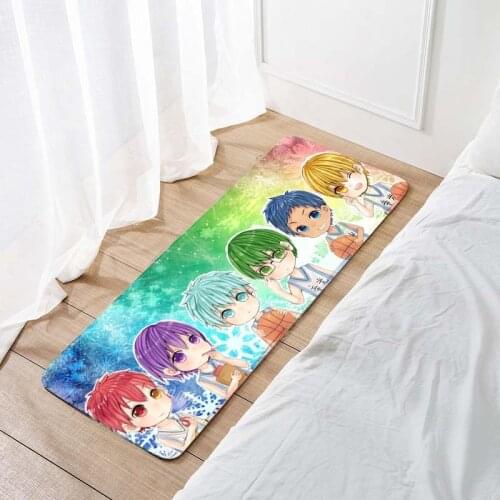 Kuroko no Basuke Kurokos Basketball Kuroko No Basket 120x40cm Floor Mat Carpet Decor Bedroom Doormat Anime Manga 001