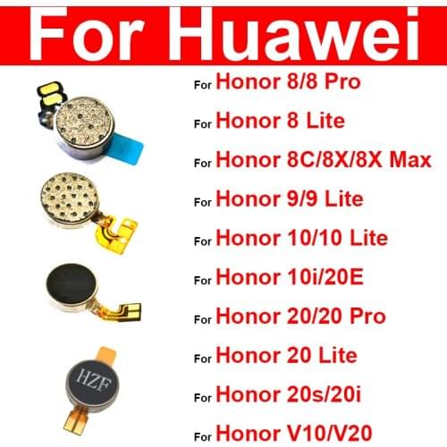 Moto Vibrator Flex Cable For Huawei Honor View 20 20i 10i 10 9 9i 8X 8 Pro Lite Vibration Flex Ribbon Module Replacement Parts