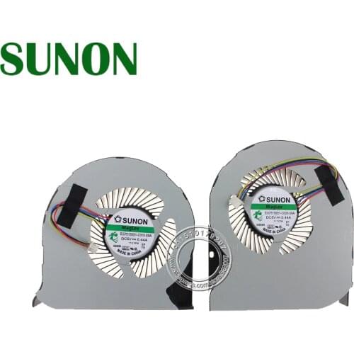 NEW Original CPU Cooling Fan for DELL Precision 7510 M7510 0DGTVT 4-wires EG75150S1-C010-S9A EG75150S1-C020-S9A L+R