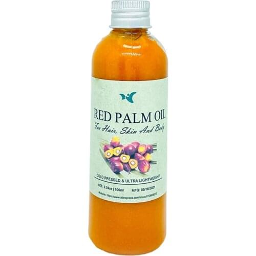 Primary red palm oil, Malaysia,Natural carotene and vitamin E, repair skin, anti-aging, whitening can be used for oily skin