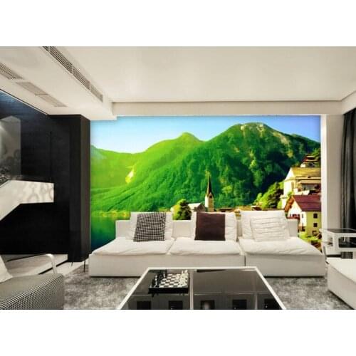 The custom 3D murals,European landscape painting style papel de parede,living room sofa TV wall bedroom wall paper