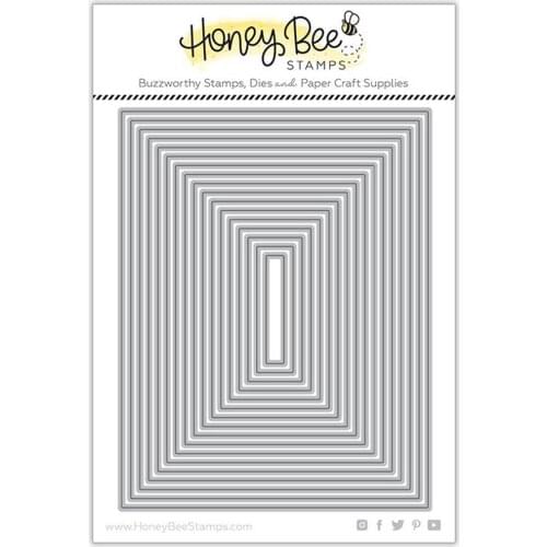 Rectangles Frame Metal Cutting Dies Scrapbook Album Diary Decoration Embossing Template DIY Greeting Card Handmade 2021 New