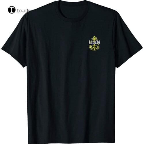 Navy Chief Retired Shirt Us Military Pride T-Shirt Funny Vintage Gift For Men