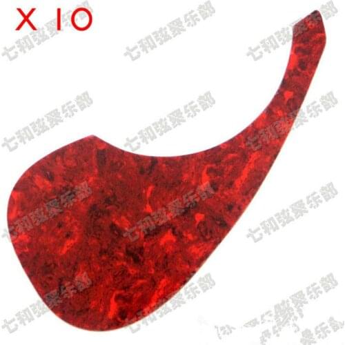 10Pcs red Pickguard For Acoustic Guitar Wholesale guitar accessories