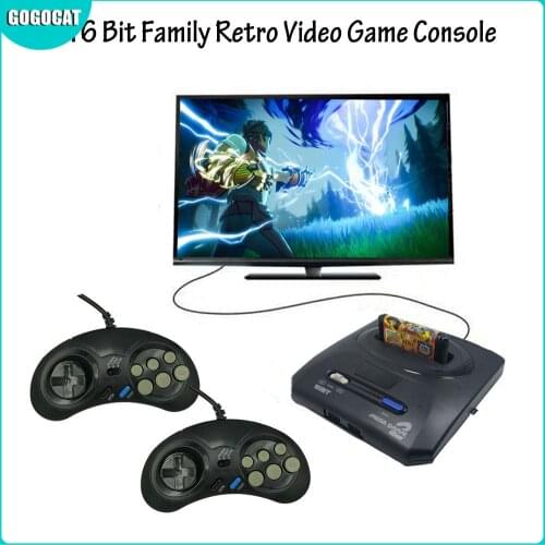 16 bit Video Game Console with US and Japan Mode Switch AV-out for Original Handles Export Russia with 300 500 600 Classic Games