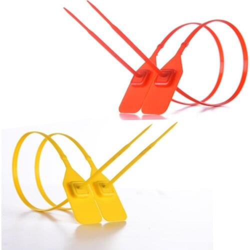 20pcs plastic cable tie sign seal tag 430mm long hand-wrapped seal for logistics NEW wholesale price