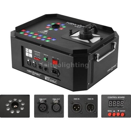 4/lot High power led 1600w Fog Machine Smoke Effect machine for DJ Nightclub Stage Concert