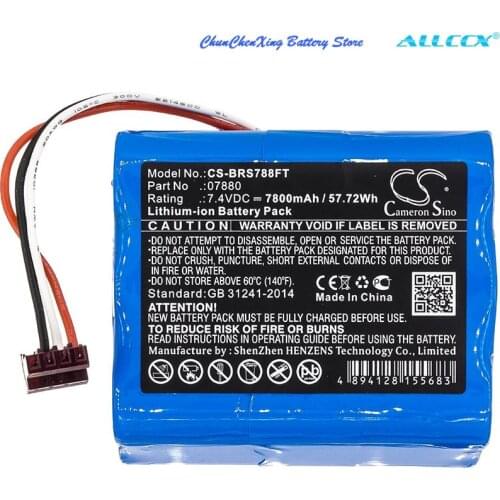 Cameron Sino 7800mAh/10200mAh Flashlight Battery for Bright Star LightHawk, 07802,07815,07816,07817,07835,07857,07855