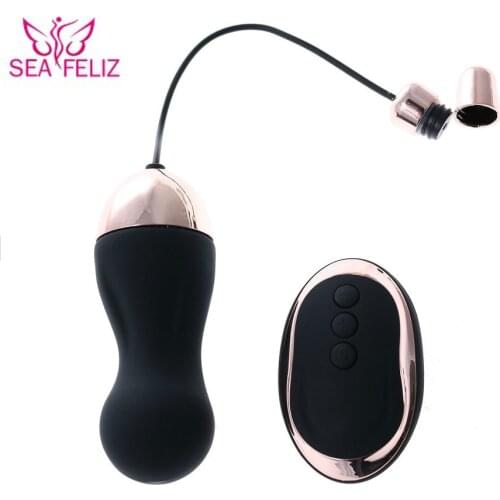 Wireless remote stealth vibrating egg Silicone bullet vibrator masturbation adult female vaginal clitoral stimulation toys ball